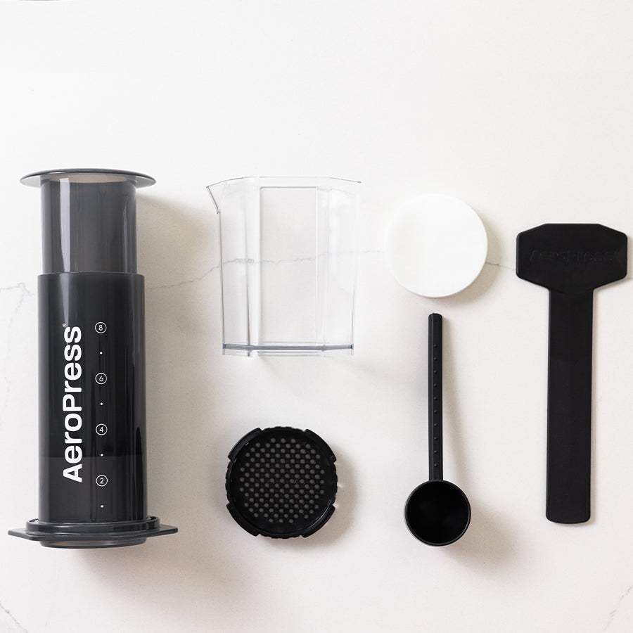 AeroPress® XL - Kaffeezubereiter Set - Inkl. 100 Filter, Dosierlöffel & Karaffe