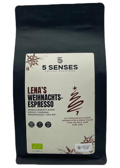 Dein persönlicher 5 Senses Espresso - 5x250gr