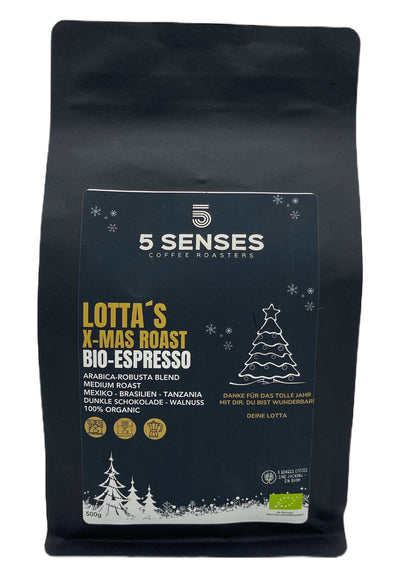 Dein persönlicher 5 Senses Espresso - 5x250gr