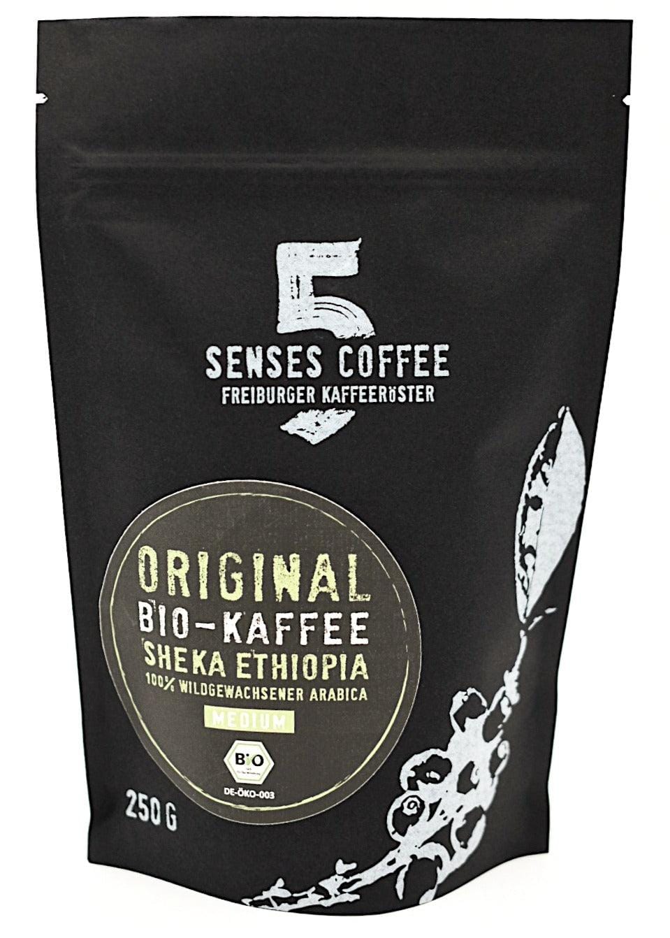 5 SENSES ORGANIC BIO-KAFFEE ÄTHIOPIEN 5 Senses Coffee