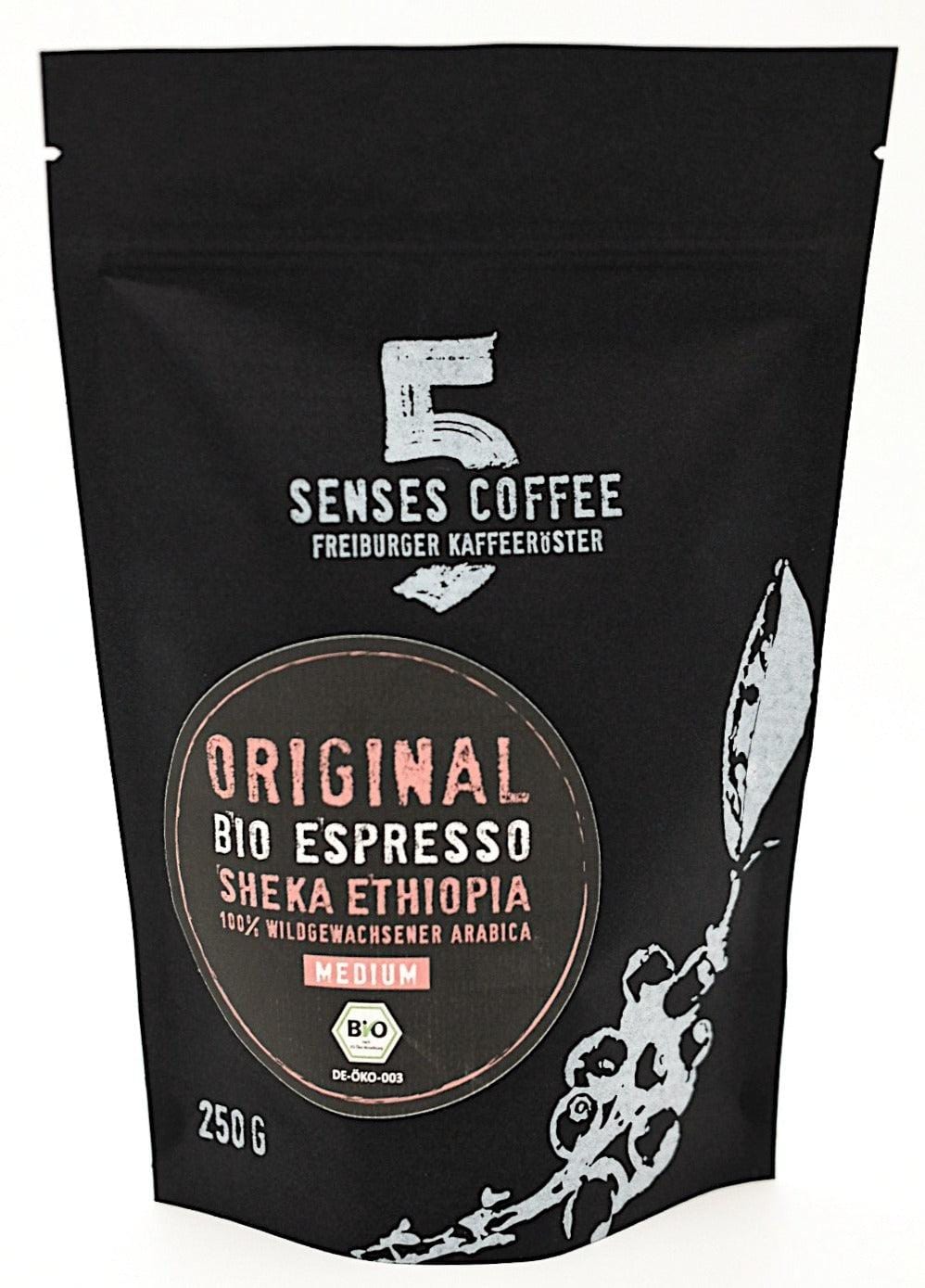5 SENSES ORIGINAL BIO-ESPRESSO ÄTHIOPIEN 5 Senses Coffee