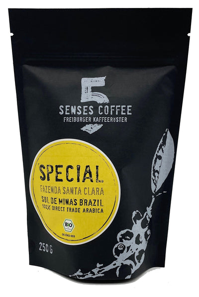 5 SENSES SPECIAL SANTA CLARA BRAZIL ESPRESSO (BIO) 5 Senses Coffee
