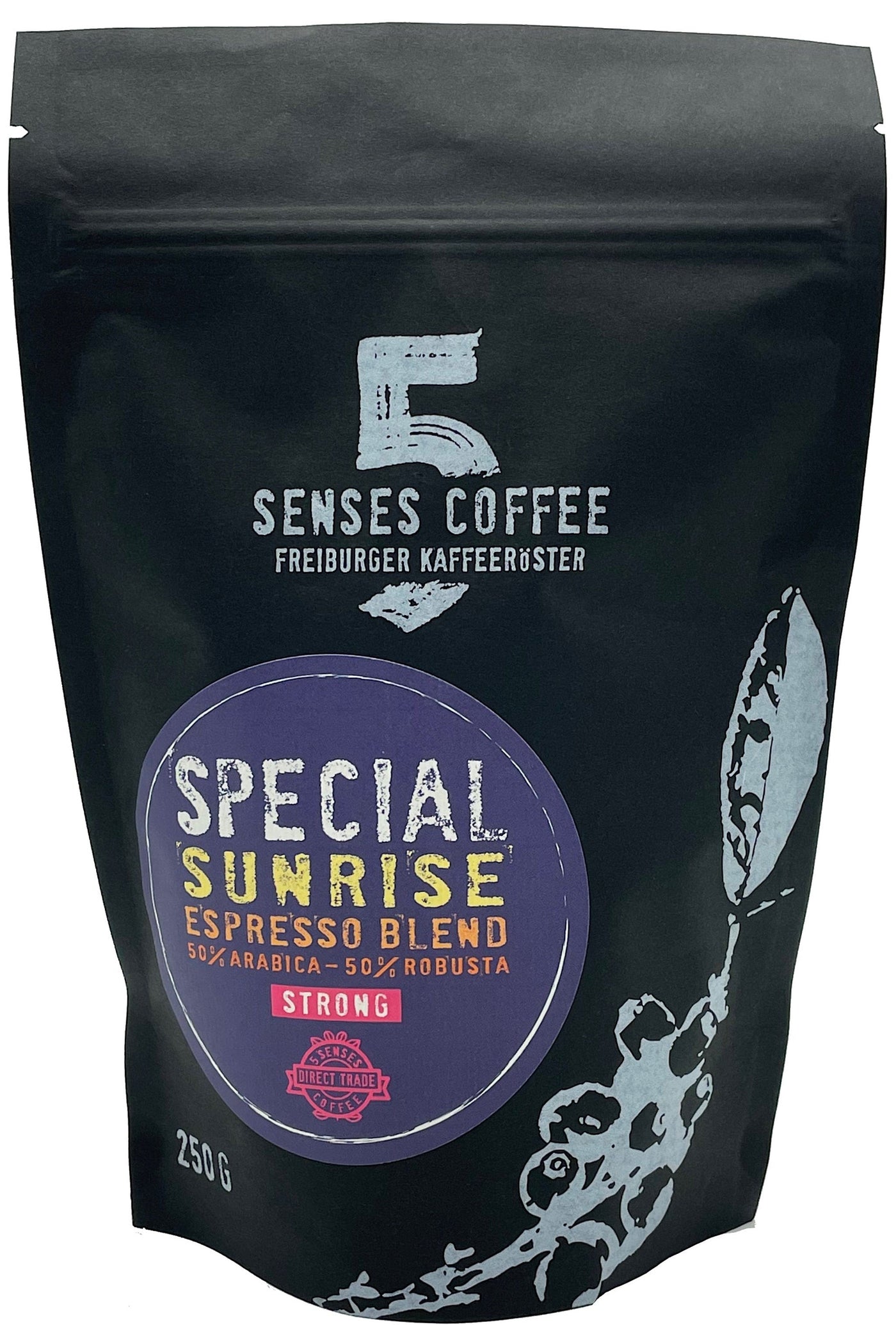 5 SENSES SPECIAL SUNRISE ESPRESSO BLEND (BIO) 5 Senses Coffee